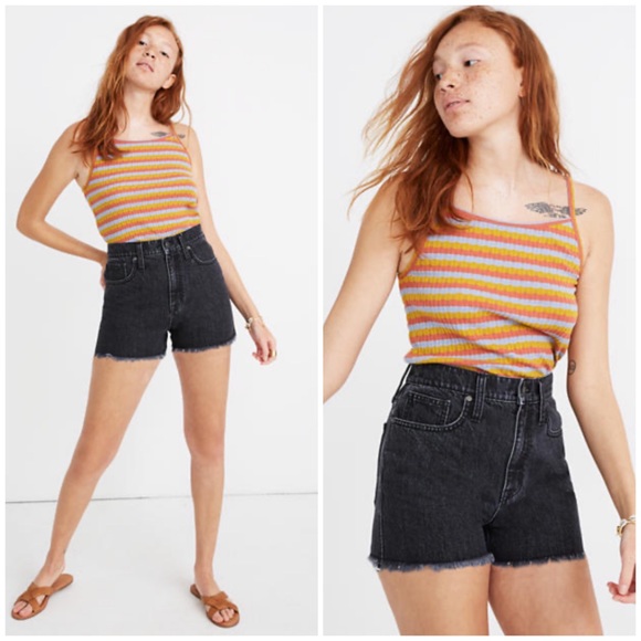 Madewell High rise denim shorts - Picture 2 of 11